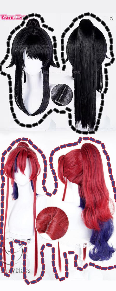 Ponytail: £10 + Length of Ponytail