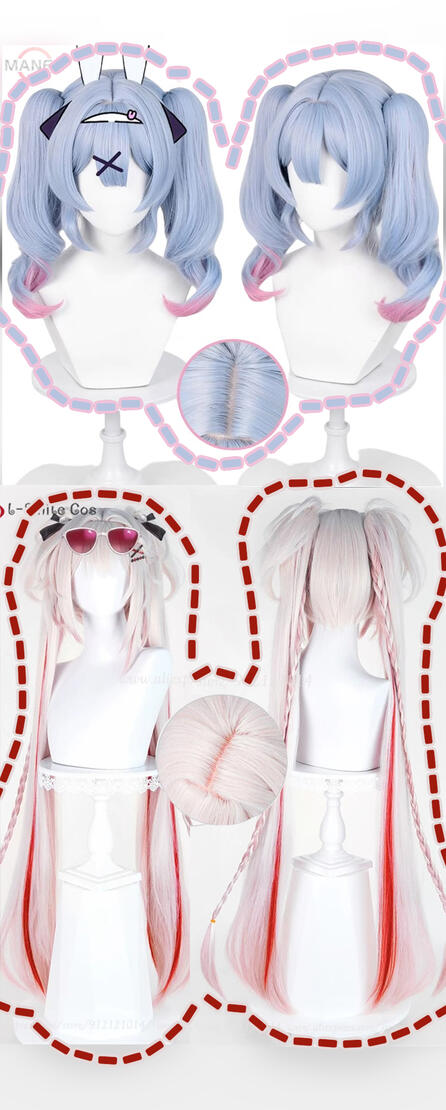 Pigtails: £10 + Length of Ponytail *2